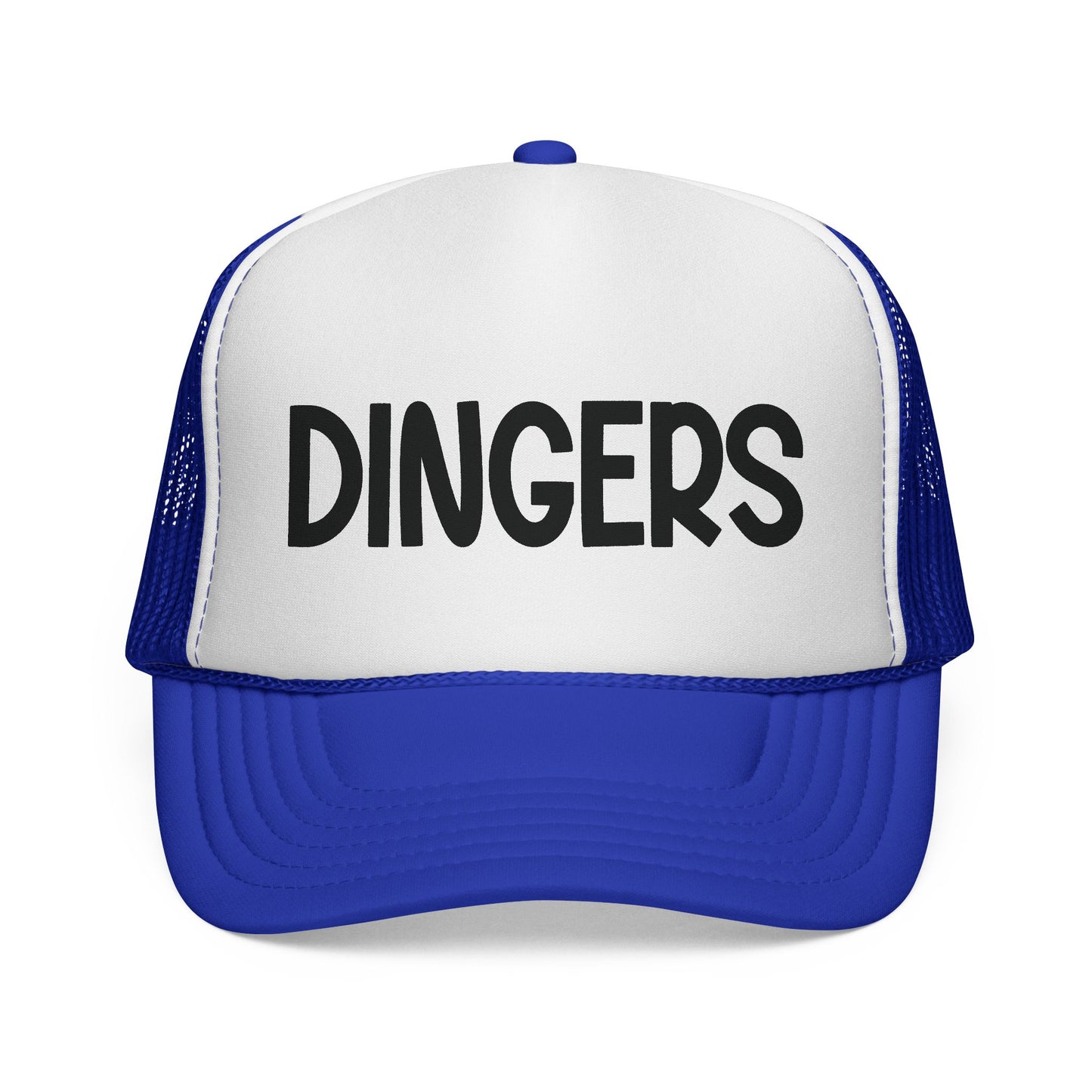 DINGERS Trucker Cap - Baseball Hat for Home Run Fans