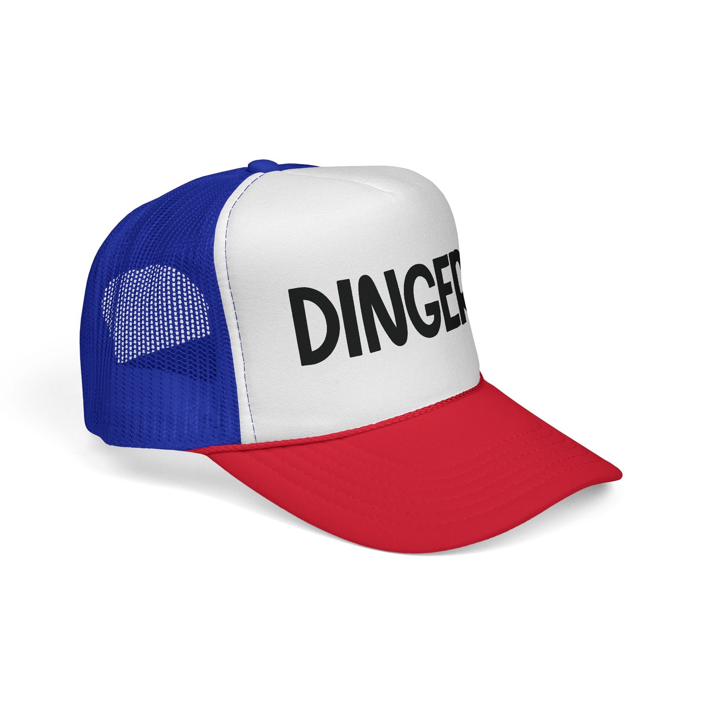 DINGERS Trucker Cap - Baseball Hat for Home Run Fans