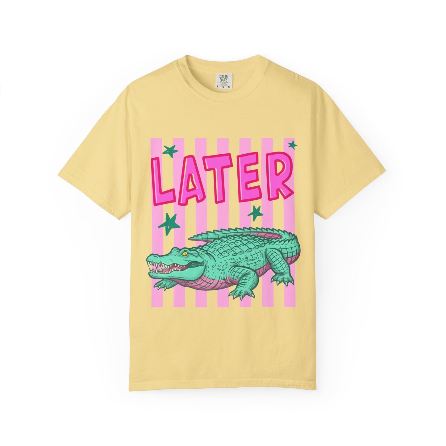 Later Gator After While T-Shirt — Retro Alligator Graphic Tee